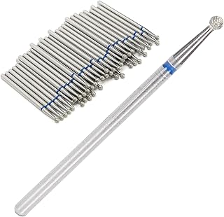 Brocas de polimento de unhas, cabeça de moagem de unhas fácil de usar, brocas pequenas e resistentes, remoção de brocas de polimento de unhas, acessório de cabeça de moagem para interior(2,3 mm)