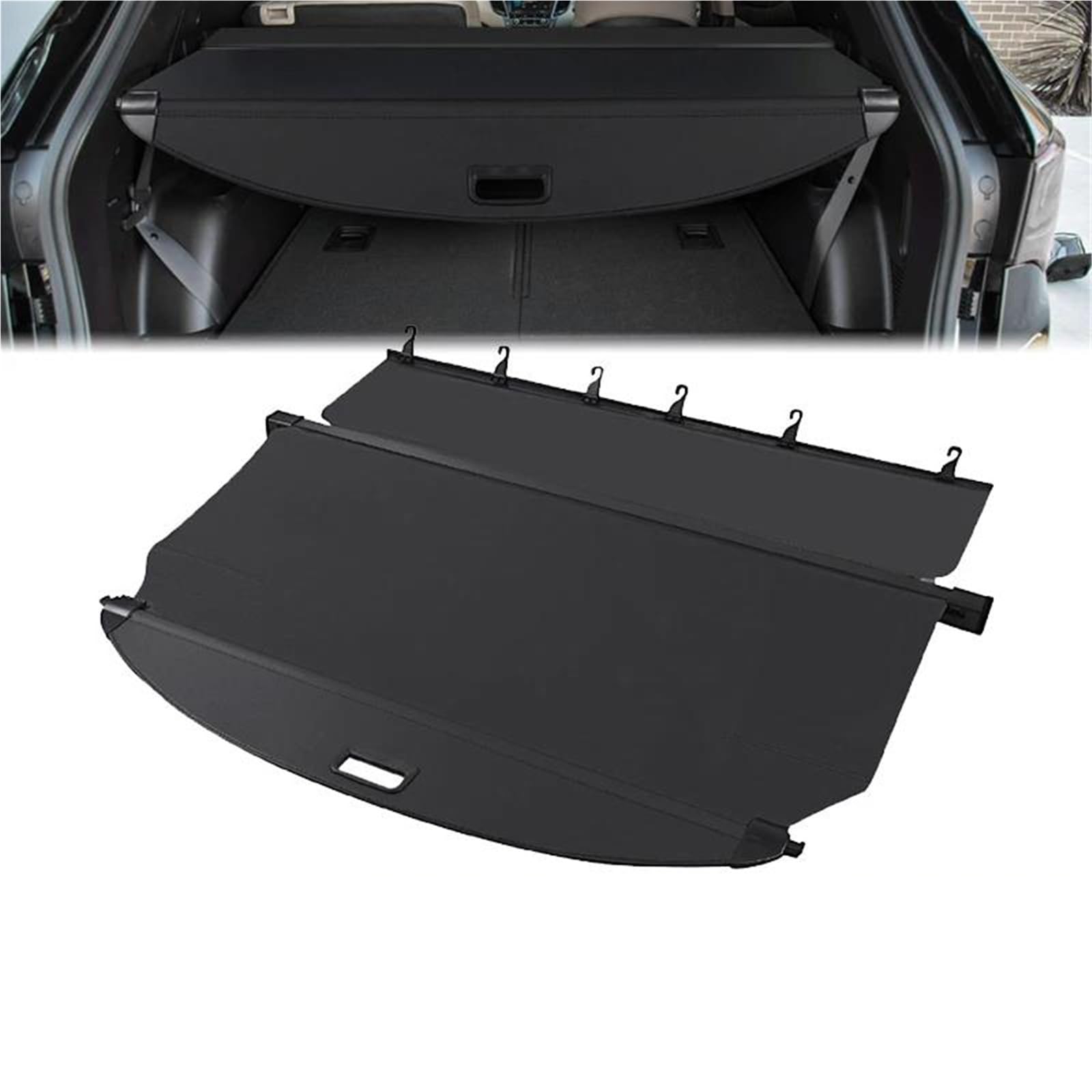 Housses rétractables de coffre Hyundai Santa Fe 2021 protection bagages haut de gamme