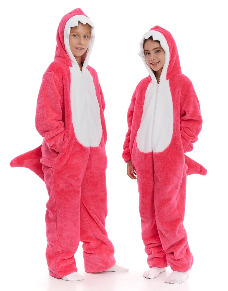 Flannel Fleece Child Onesies – Fuzzy Onepiece Hood Costume - Blanket Sleep