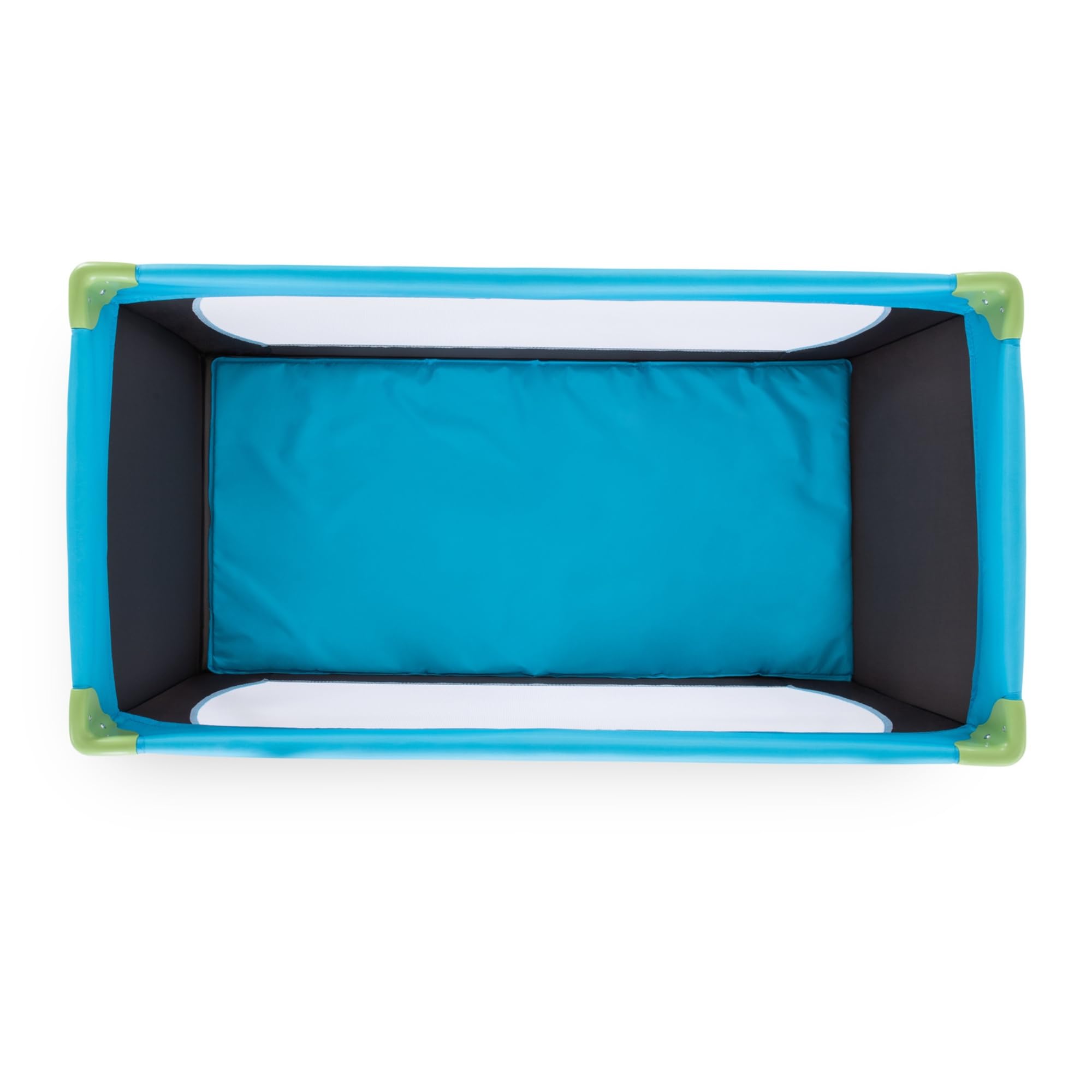 hauck Lit Parapluie Dream N Play 120 x 60 cm - Pour Bébés et Enfants de la Naissance à 15 kg, Léger, Pliage Compact, Sac de Transport et Fond Pliable Inclus, Bleu