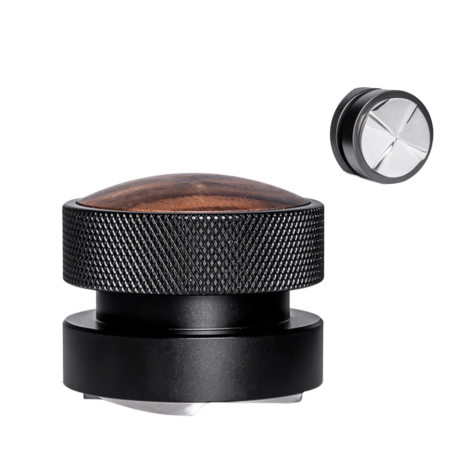 Shurhome 51mm / 53mm Coffee Tamper Stainless Steel Calibrated Espresso Tamper for Consistent Pressure and Smooth Coffee Accessories