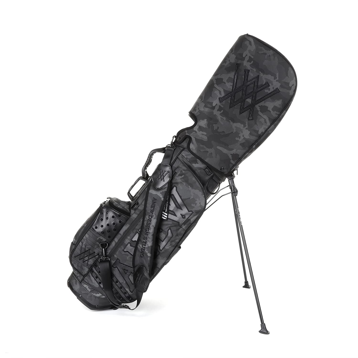 Anew Golf Dark Camo Stand Bag_BK