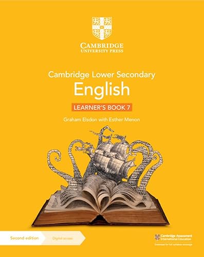 Cambridge Lower Secondary English Learner's Book 7 with Digital Access (1 Year) - Paperback - 13 April 2021: Vol. 7