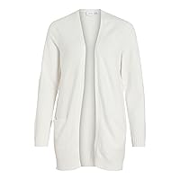 Vila Cardigan Basic Knitted White Alyssum S White Alyssum S
