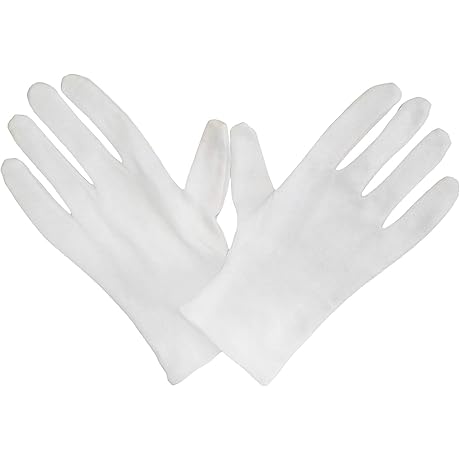 White Cotton Gloves: Soft, Protective, and Versatile