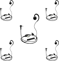 Vista 8 de PROMAXPOWER Auricular giratorio PTT de dos vías con forma de C de 1 cable para Motorola CP88, CP100, CP185, CP200D, CLS1110, CLS1410, RDM2070d