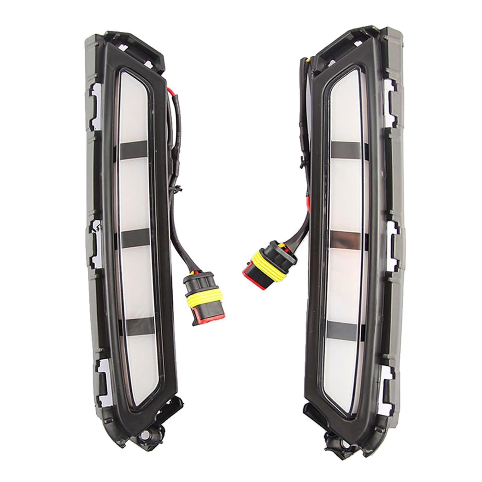 LED Indicatore Direzione Laterale 2 Pezzi Paraurti Anteriore LED Luce Di Marcia Diurna Fendinebbia Con Luce Direzione Gialla DRL Per Hyundai Per Elantra 2019 2020