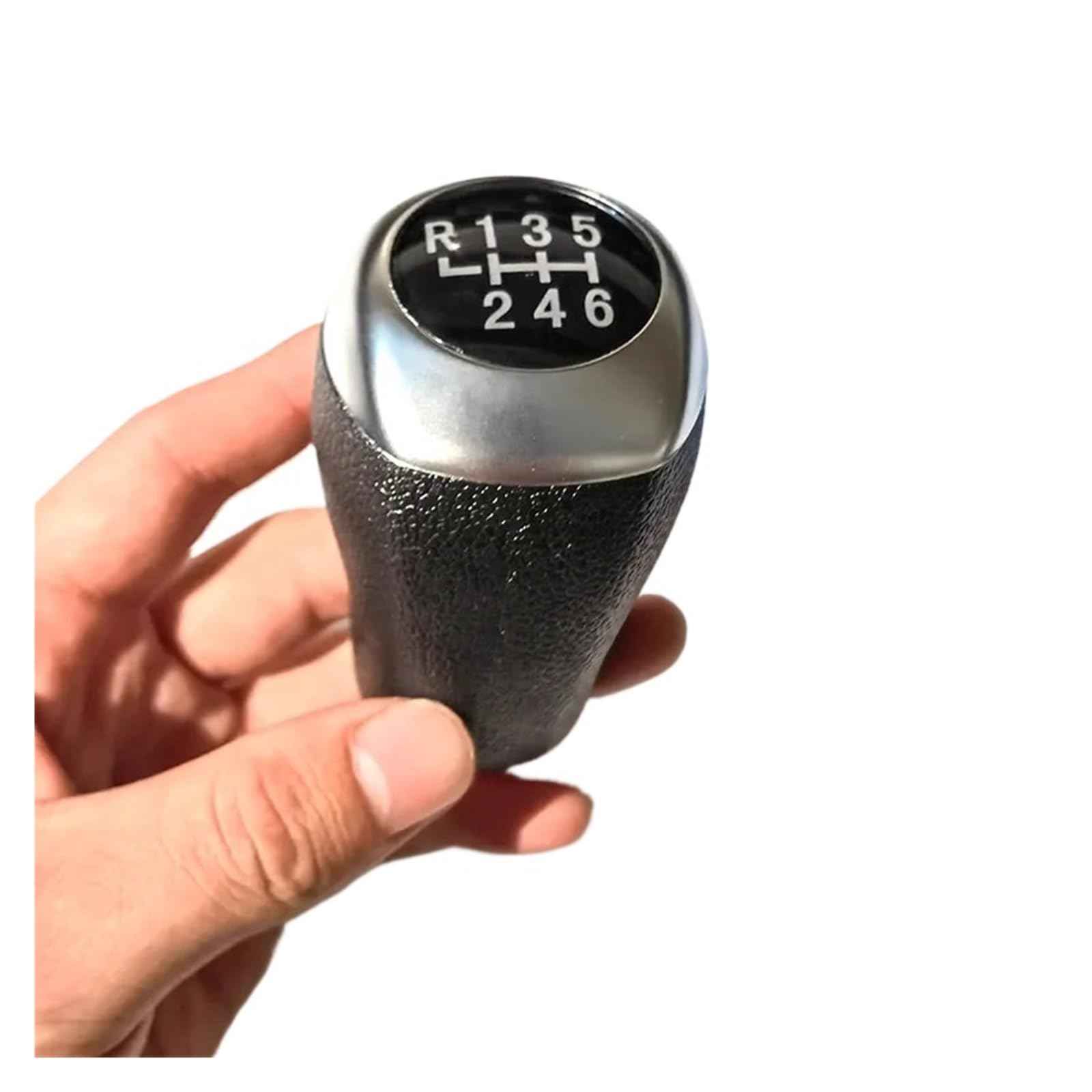 Rbevcrr Car Shift Lever Knob for Hyundai for Accent for Verna for Solaris for HB20 for Elantra for GT for I30 I25 5 6 Speed Manual Gear Shift Knob Stick Shifter Pen(Matte Cover 6 Speed)