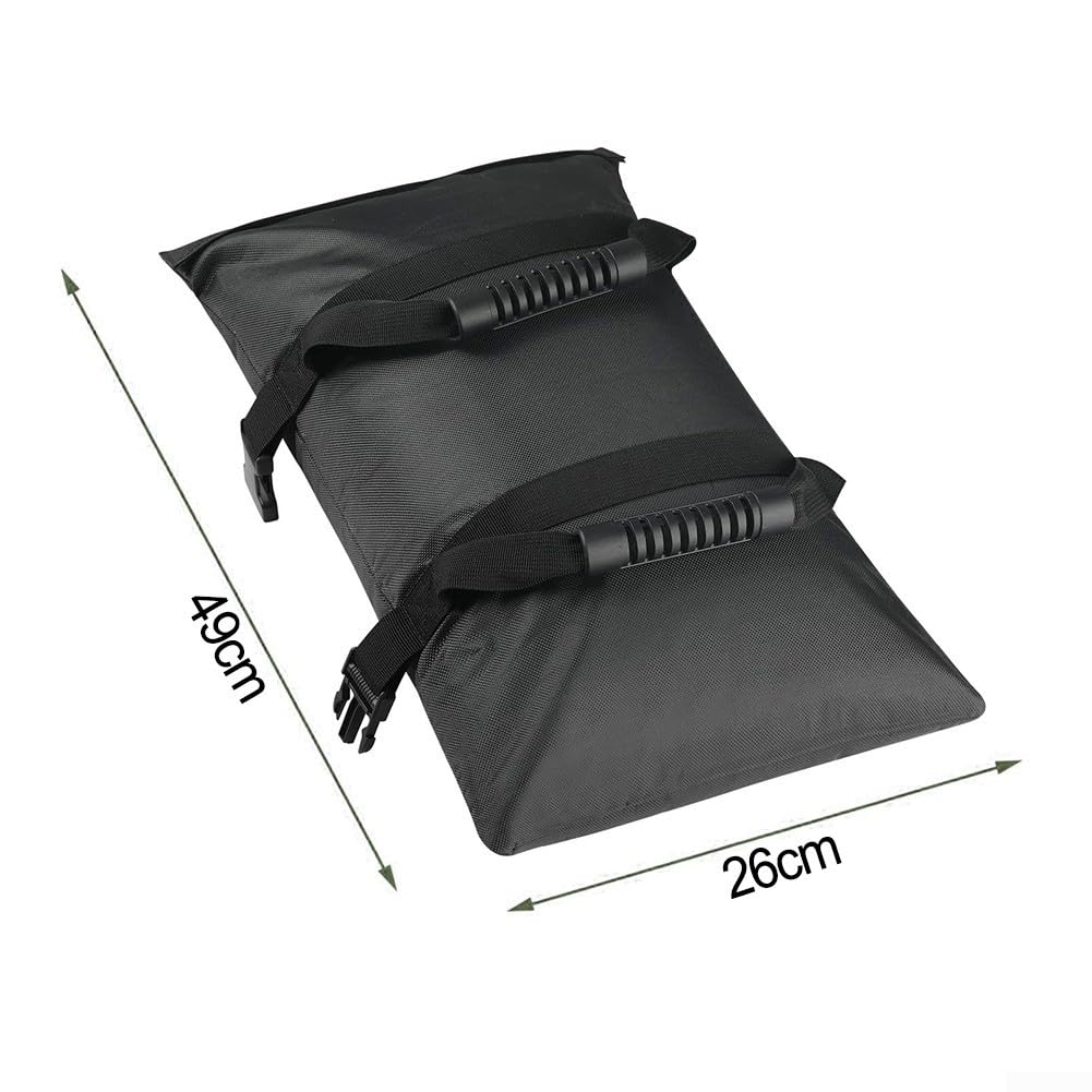 2Pack Umbrella Base Weights Sand Bags, Heavy-Duty Umbrella Base Weight Set, Weighted Base Sandbags, Furniture Outdoor Weights for Umbrella Stand(Without Sand)(2 * 45 LBS)