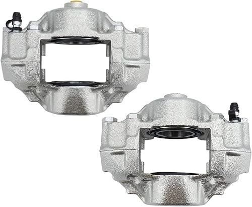 MAYASAF 19254+19255 Pinza de freno de disco delantera izquierda+derecha sin pastillas para 1974 Datsun 260Z, 1970-1973 Datsun 240Z, 1975-1978 Datsun