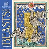 Bodleian Library - Bodley Beasts Wall Calendar 2021 (Art Calendar)