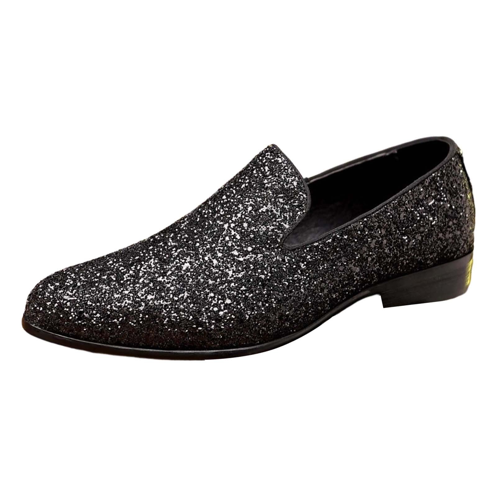 Zapatos Vestir Hombre Piel,MocasíN Informal con Adornos Elegantes para Uso Diario CóModo Y Moderno