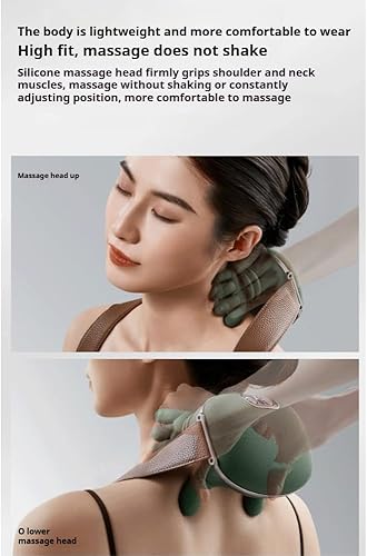 Miniatura 6 de Masajeador Handiva, masajeador de cuello Handiva, masajeador suave y calmante para manos reales, alivia rápidamente el dolor, alivio versátil de