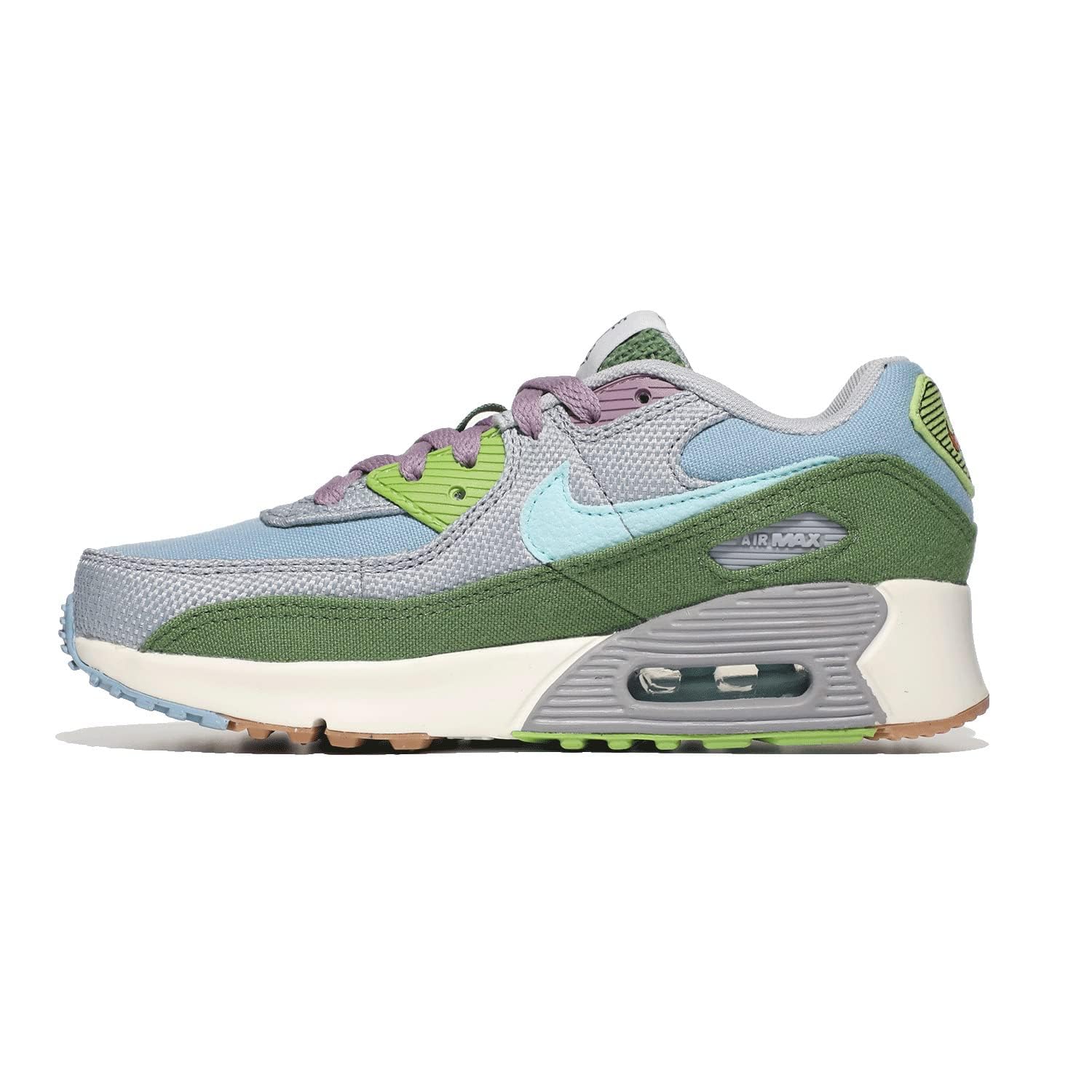 Nike Air Max 90 SE (Infant/Toddler) Worn Blue/Copa/Wolf Grey/Treeline 6 Toddler M
