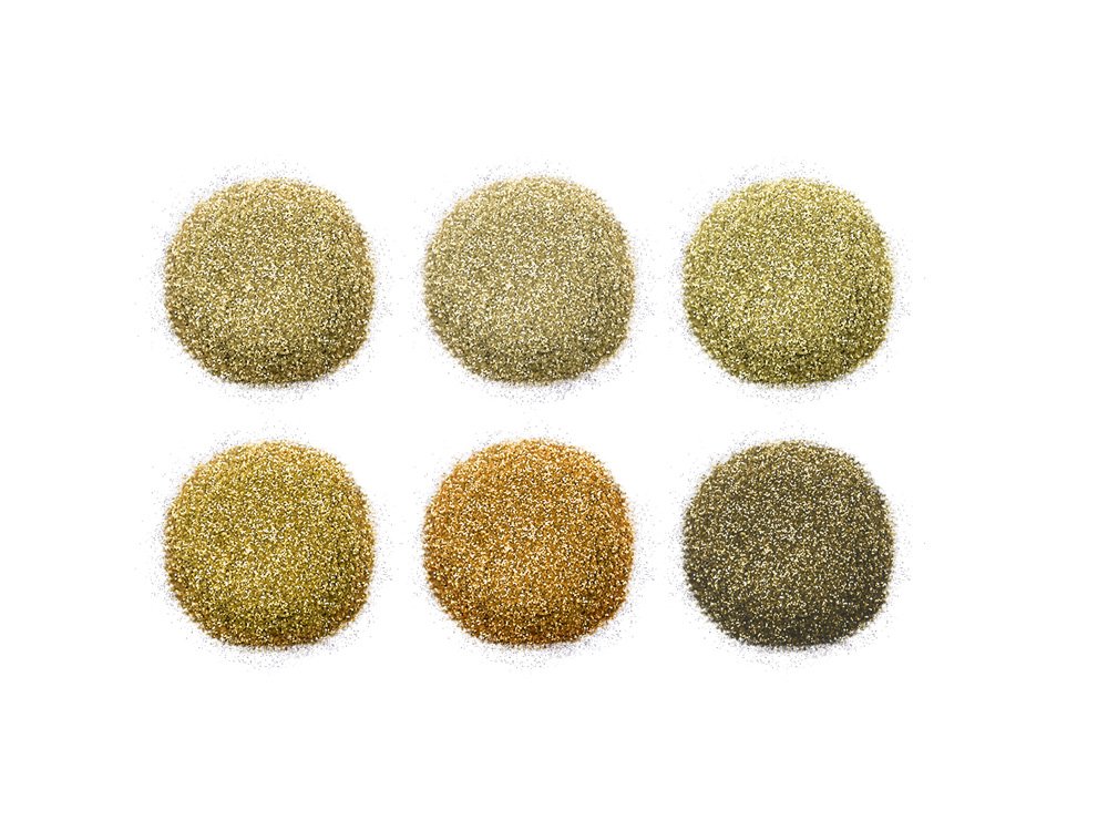 Forever in Time SE720A Superfine Glitter, Gold Asst Pouches