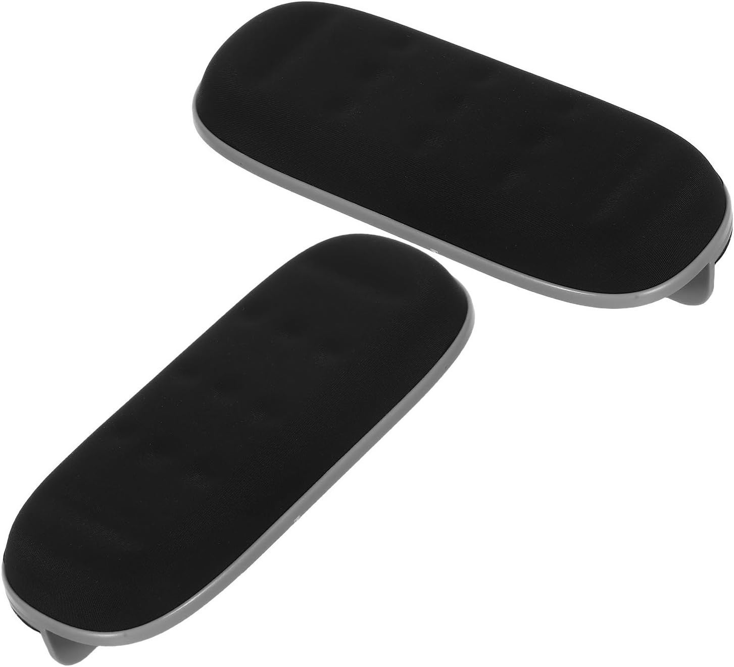 Slow Rebound Memory Foam Desk Elbow Pad Wrist Rest, Non-Slip Black Arm Support Cushion for Home Office Computer Desk, 2pcs Ergonomic Arm Wrist Rest for Keyboard and Mouse