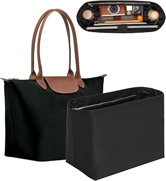Laptop Sleeve Nylon Bag Organizer for Longchamp Le Pliage Large