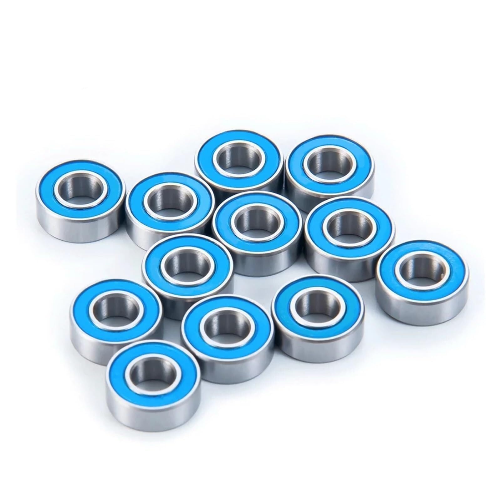 MR85RS portant 10 pièces 5x8x2.5mm ABEC-7 passe-temps électrique RC voiture camion MR85 RS 2RS roulements à billes MR85-2RS bleu scellé