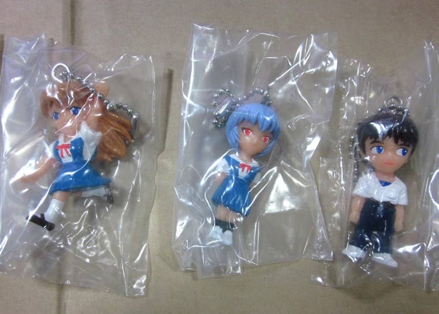 新世紀エヴァンゲリオン　コレクターズスイング　5種類 Amazon | 当時物 エヴァ コレクターズスイング 全5種セット 1997