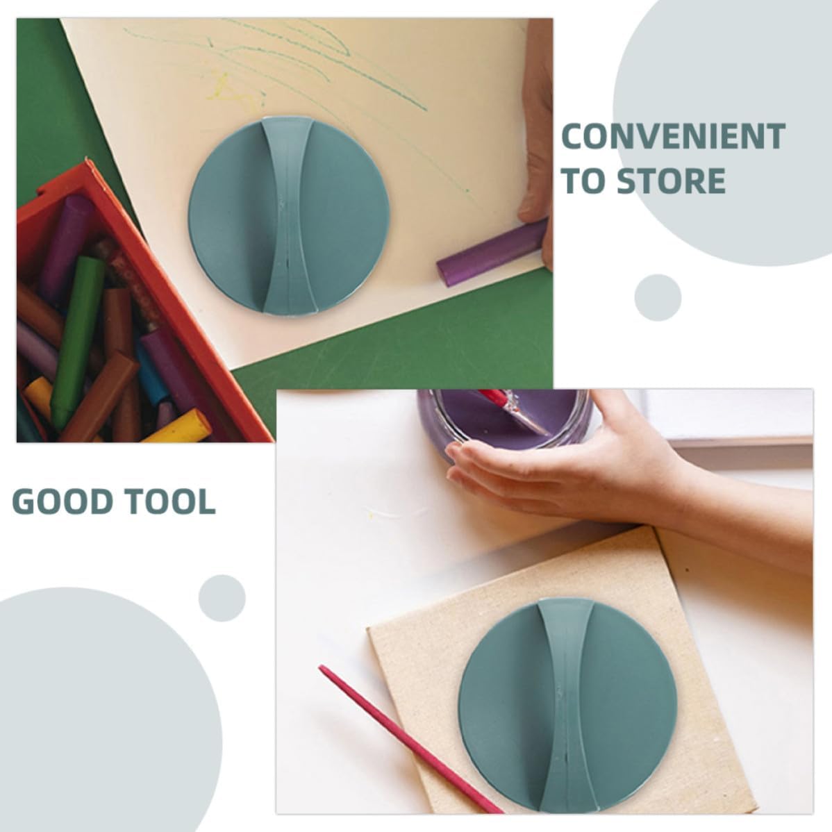 8pcs Blue ABS Printmaking Board Kit for Artistic Projects and Printmaking