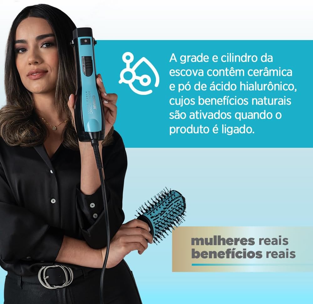 Escova Secadora Conair Hyaluronic: Review após 7 dias de uso