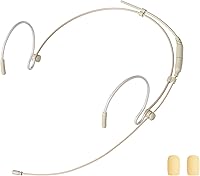 Vista 4 de Professional auricularmicrófono inalámbrico de cabeza JK MIC-J 071S para sistema inalámbrico Sennheiser Micrófono omnidireccional Superligero