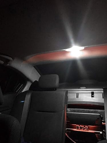 Miniatura 3 de Kit de luces LED para interiores, accesorios para Honda Civic 6000k 2006-2021 bombillas blancas para placa de matrícula de tronco (6 piezas)