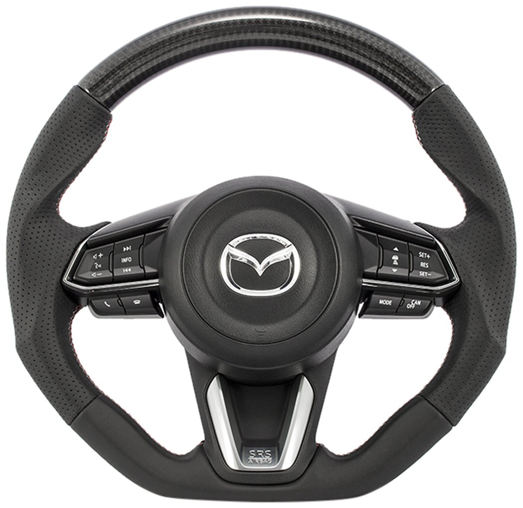 Amazon | KENSTYLE(ケンスタイル)オリジナルステアリングMD04 マツダ