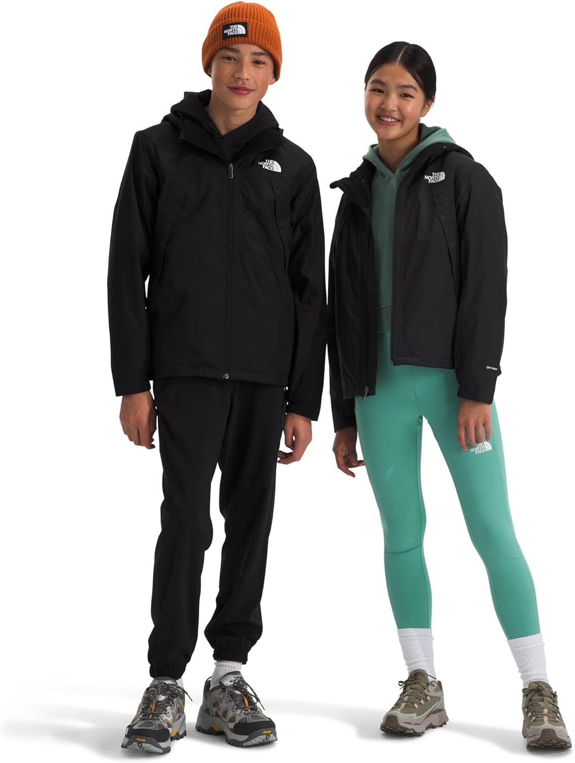 The North Face Boys' Teen Antora Triclimate (Little Big Kid) Large Tnf Black