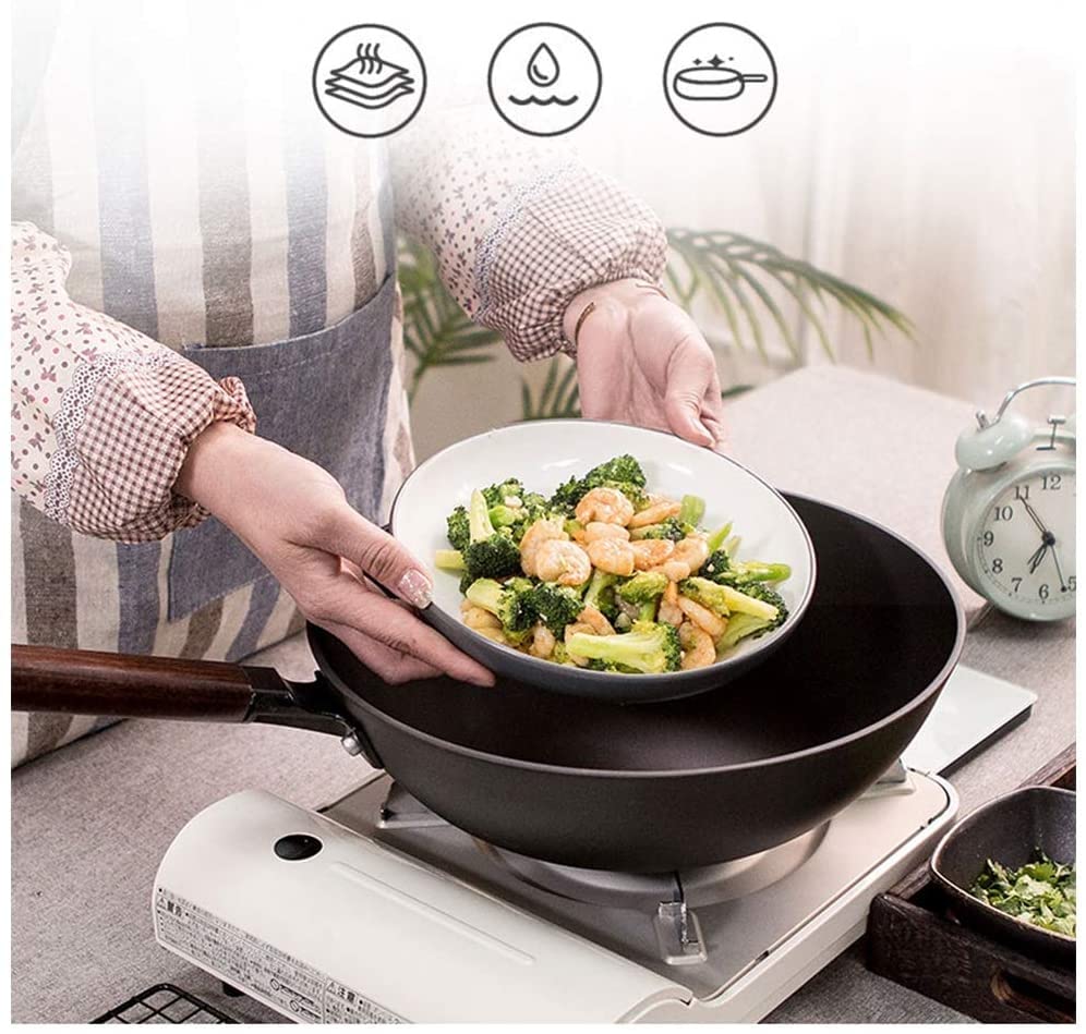 Wok de Hierro Fundido para Todas Las Cocinas miniatura 4