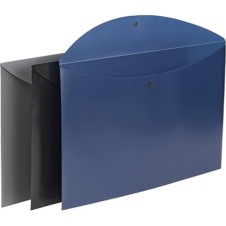 Smead Poly Envelopes with Snap Closure: Keep Documents Safe and Organized