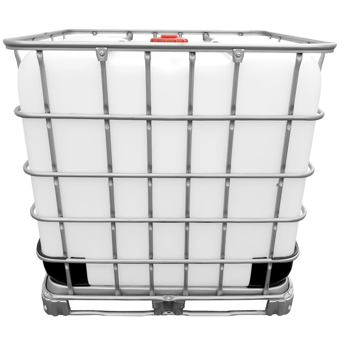 1000l IBC Wassertank DN150/50 auf Stahlpalette (Gebraucht/Gespült)
