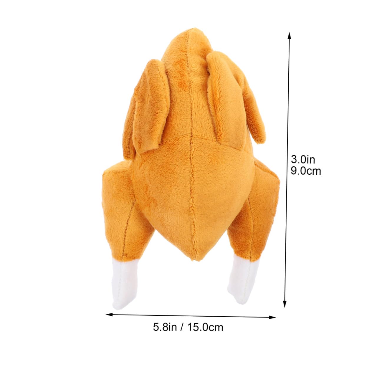 minkissy Juguete de pavo para mascotas de 4 piezas, resistente al desgaste, juguete interactivo para masticar, juguete interactivo para gatos, juguete de sonido para apretar, juguete para mascotas,