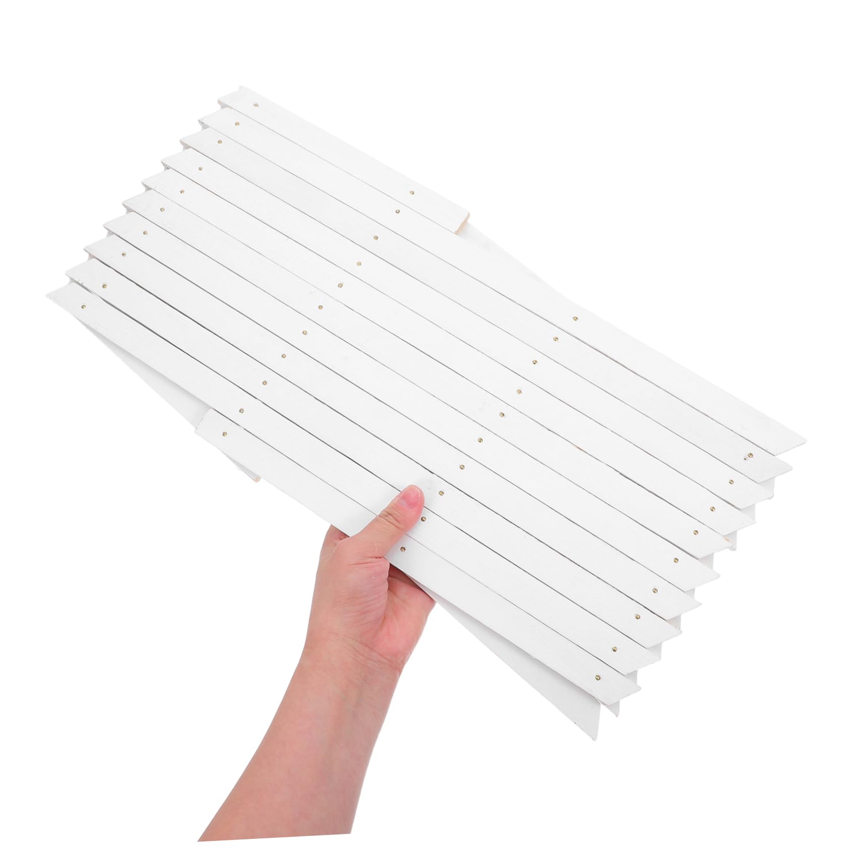 TOYANDONA Enrejado de Madera White Diseño Ajustable y Ahorra Espacio para Plantas Trepadoras para Extensible Adecuado para Montaje en Paredes Interiores y Exteriores