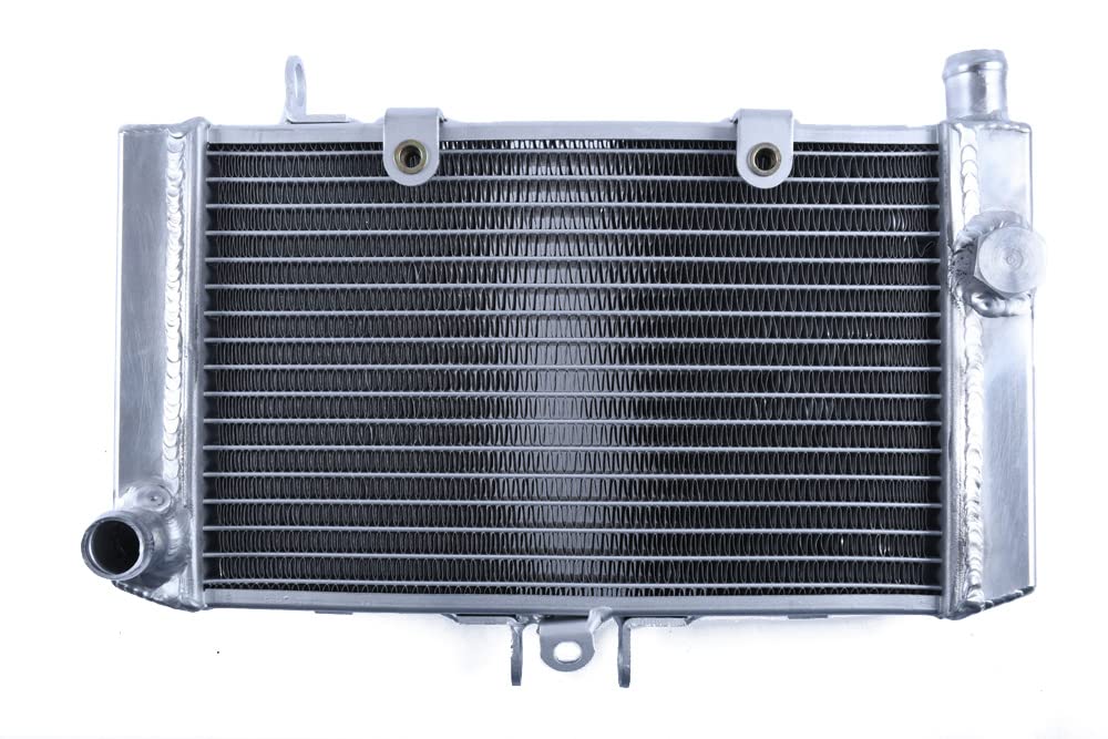 avdb-moto Radiateur d'Eau compatible avec HONDA CB 500 CB500 CB-500 PC26 1994-1996, CB 500 CB500 CB-500 PC32 1997-2003 Type Racing en Aluminium