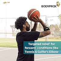 Vista 6 de Bodyprox Coderas para aliviar el dolor de codo de tenis y golfista