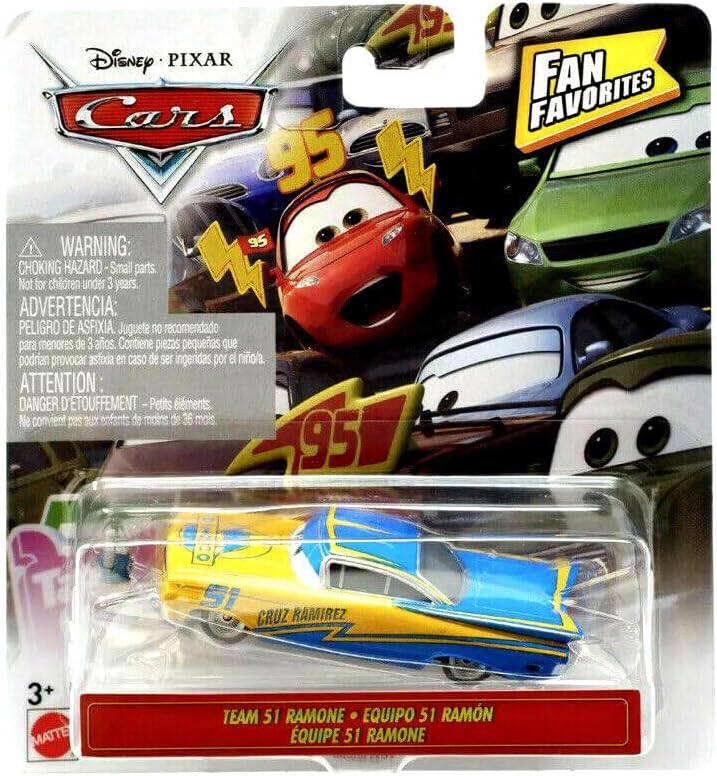 Hot Wheels Monster Trucks Pixar Cars Fan Favorites Team 51 Ramone