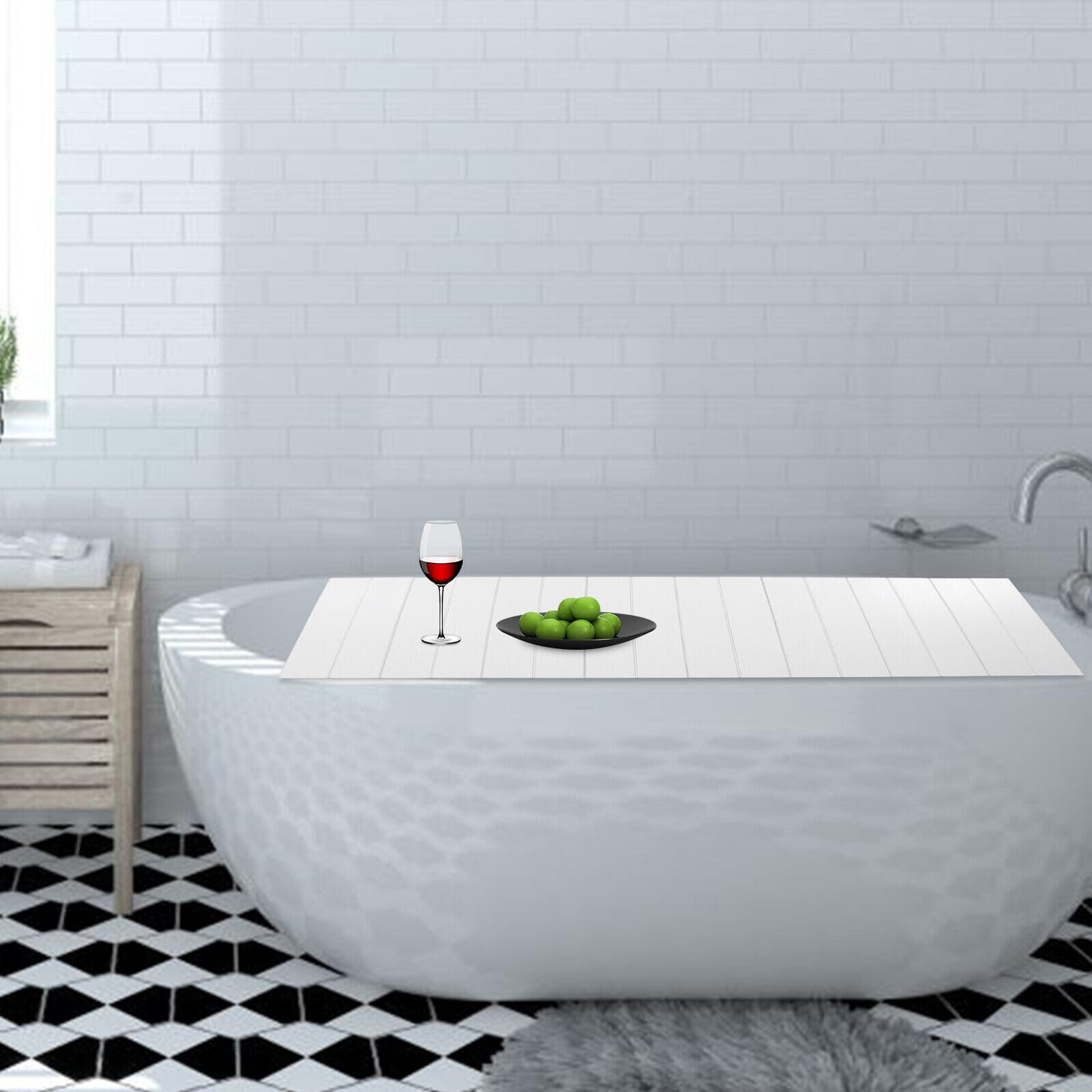 Tuinhuis op maat met houtlook tegels - T&T Overkappingbouw