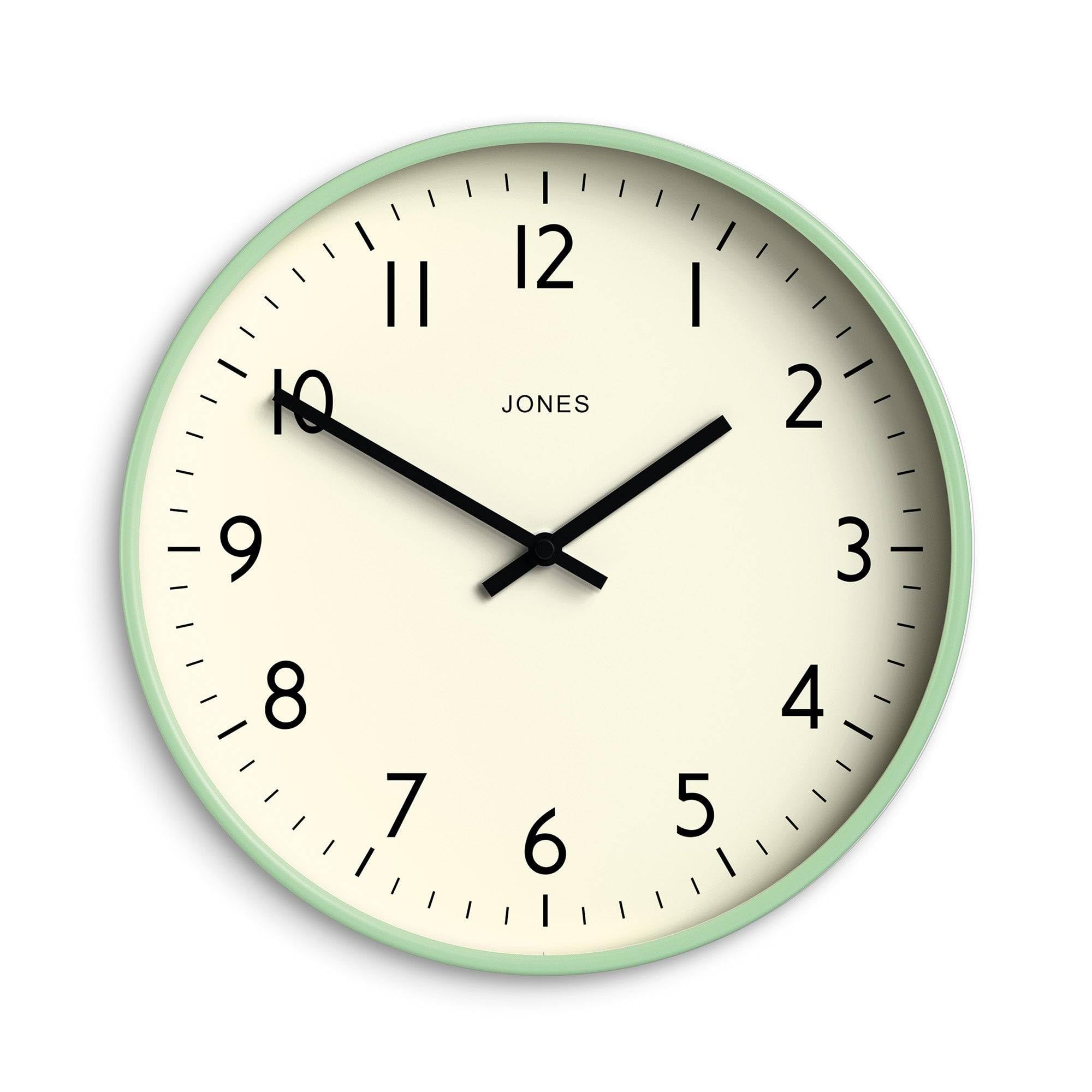 Amazon.com: JONES CLOCKS® Studio wall Clock | Modern Round Style