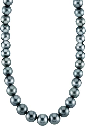 Yellow Chimes Pearl Necklace for Women | Fashion Grey Chain Necklace | Choker Pearl Statement Necklaces | Glam Chains | We...