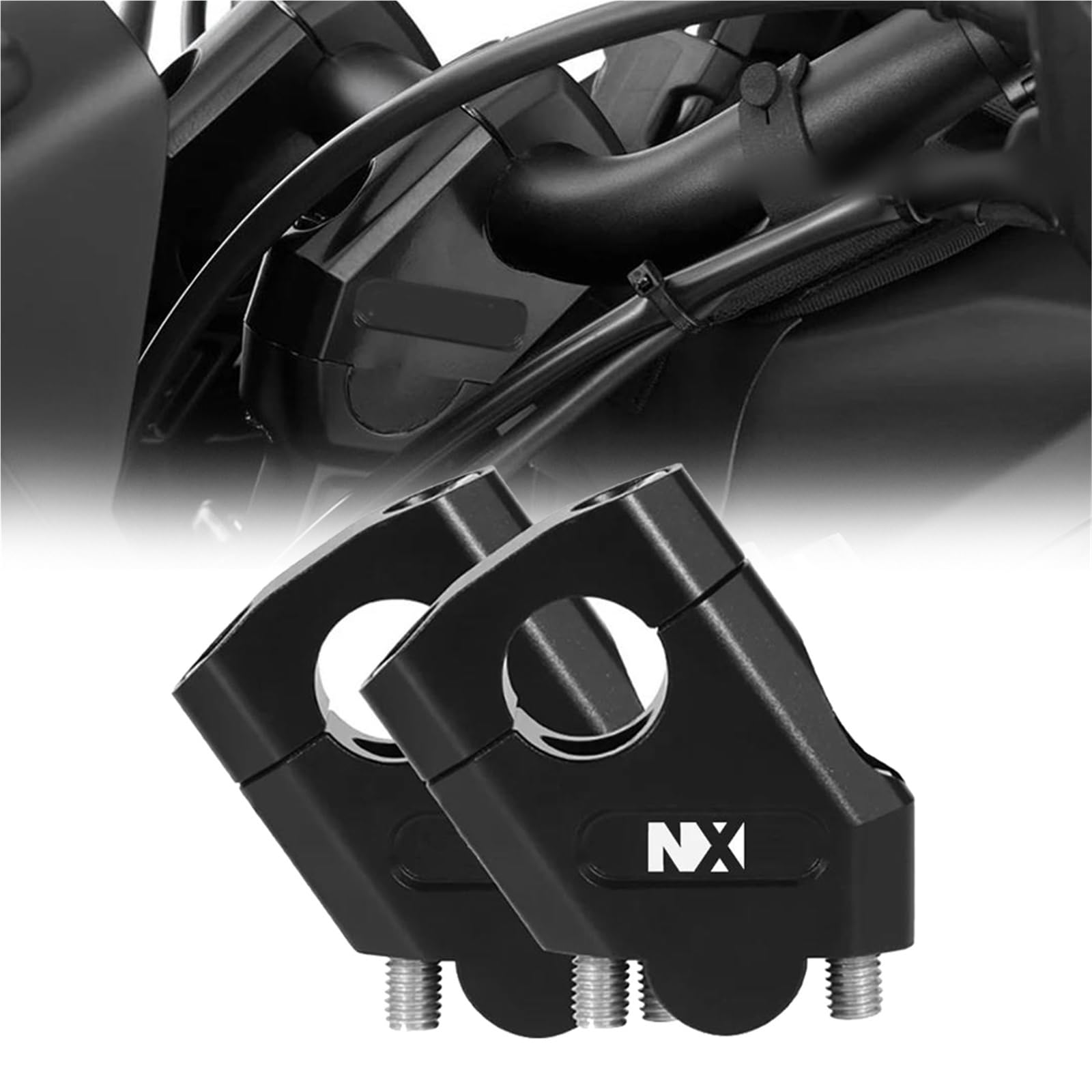 Rehausseur de guidon NX500 et NX400 pour ajuster la position de conduite moto 2023-2024