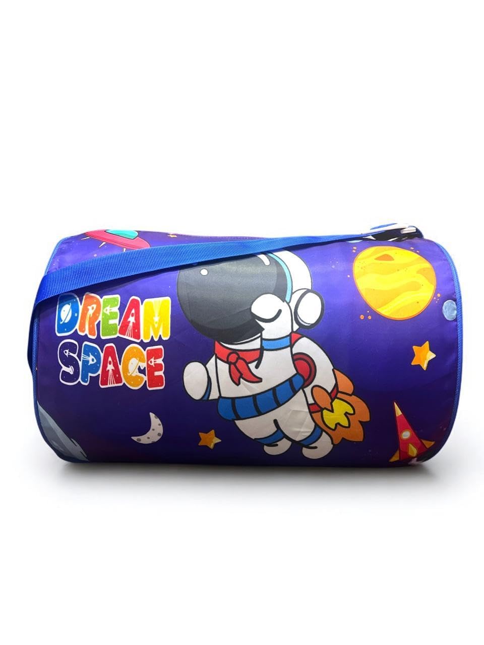 1Pcs Kids Duffle Travel Bag – Large 14x19 Multipurpose Tote for Boys & Girls, Stylish Weekend, Sports, Picnic & Swim Bag with Dual Zippers & Shoulder Strap – Ideal Return Gift for Birthdays-image-14
