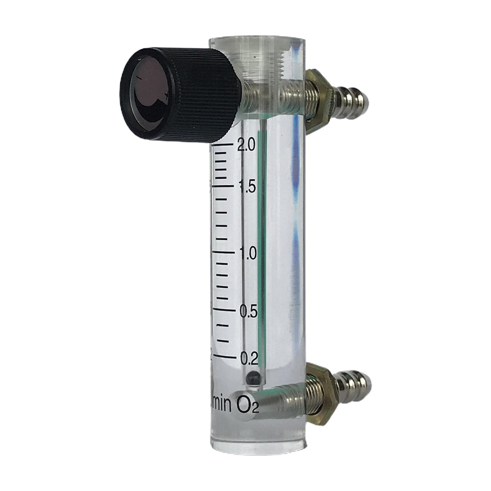 Oxygen Flowmeter with Copper Connector for Conectrator 0.2L to 2L|Business & Industrial | Electrical & Test Equipment |1 Air Flowmeter-picture-29