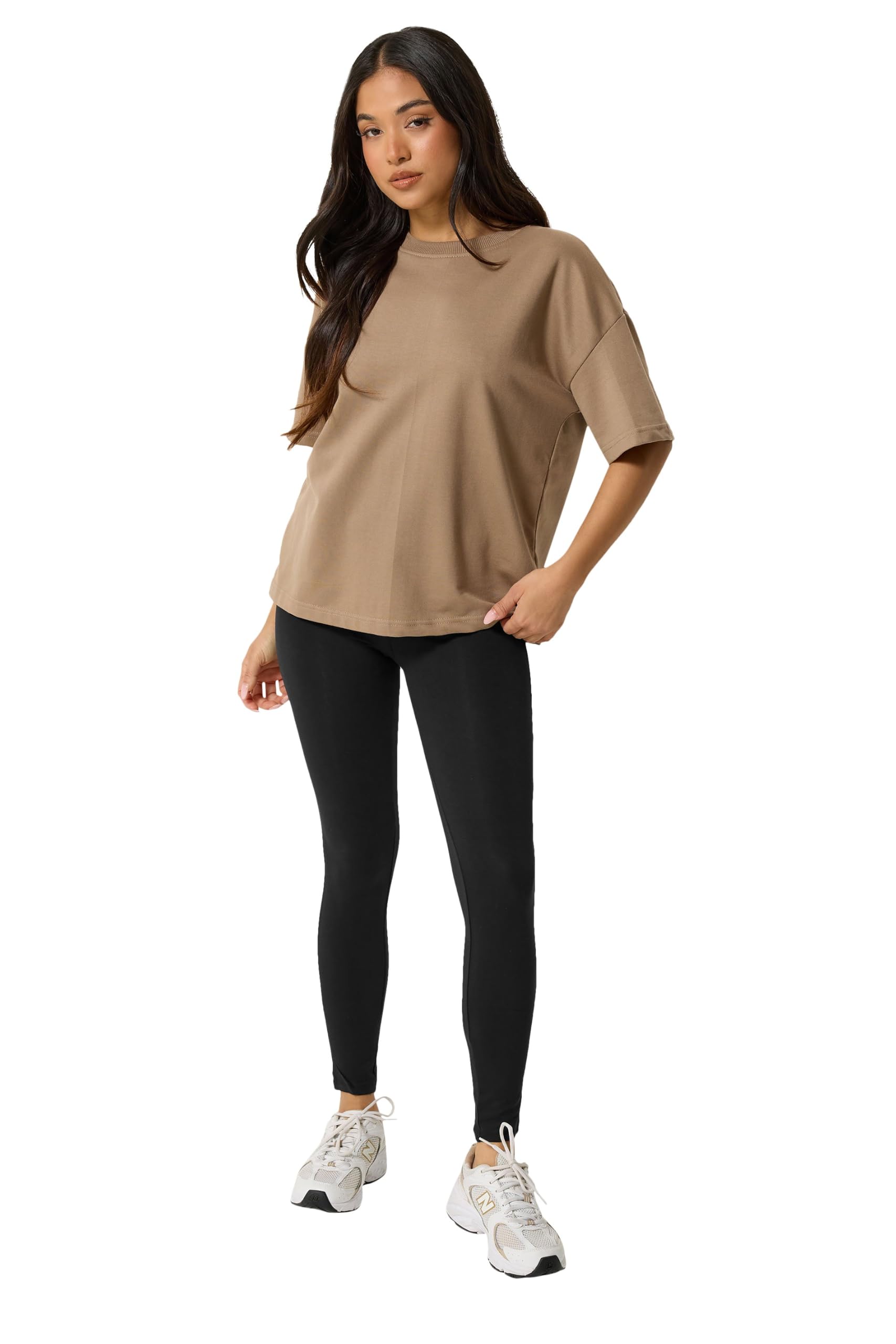 PixieGirl Women's Petite 2 Pack Basic Leggings Pants in Black | Size: 12