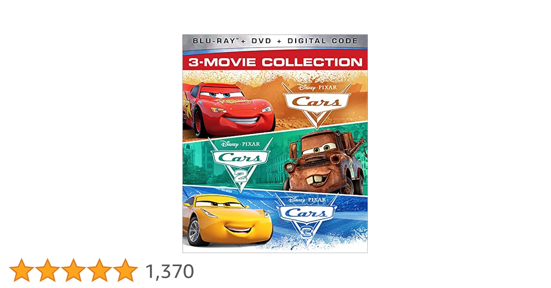 Amazon.co.jp: Cars: 3-Movie Collection [Blu-ray] : DVD