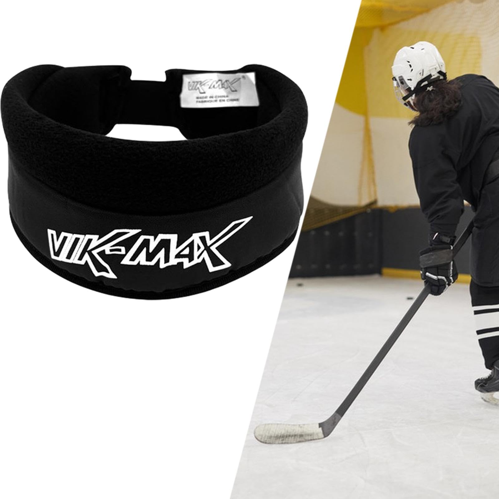 Amagogo Protège-Cou, Protège-Cous De Hockey sur Glace, Protège-Cou De Hockey, Résistant Aux Coupures, Anti-Rayures, Protège Votre Cou Et Votre Gorge, Protège-Gorge pour Hommes Et Femmes