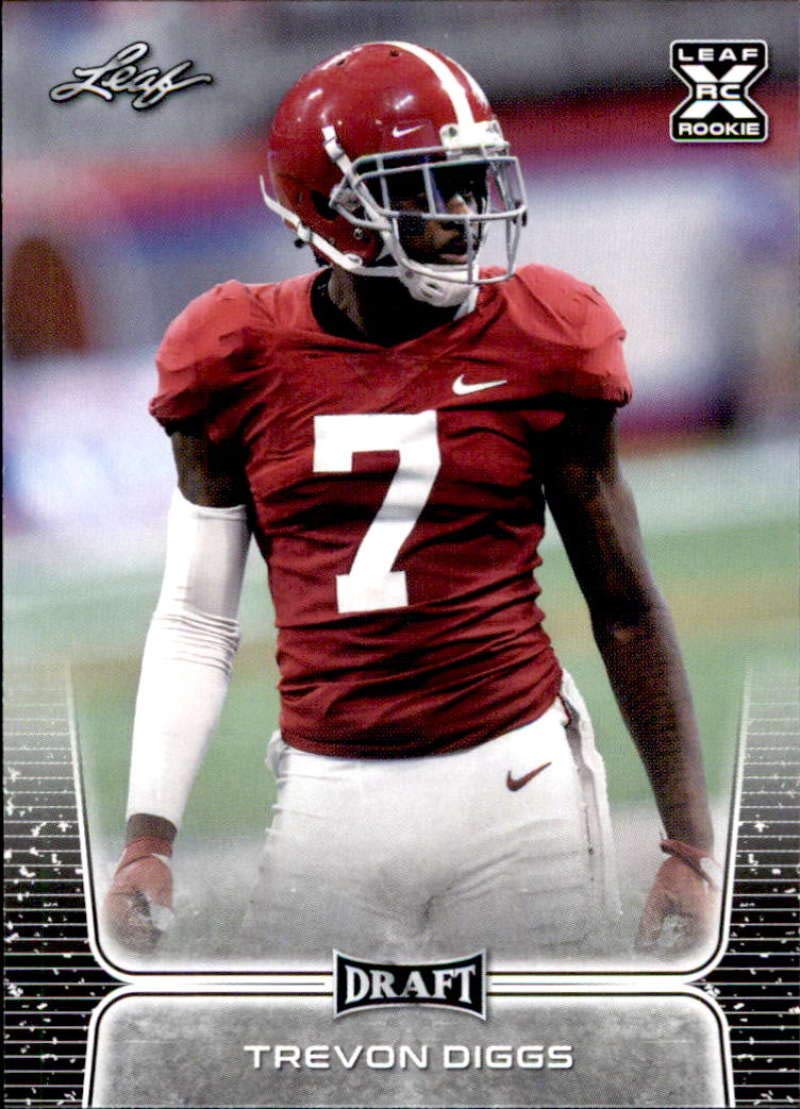 Amazon.com: 2020 Leaf Draft #57 Trevon Diggs Rookie Football Card :  Collectibles & Fine Art