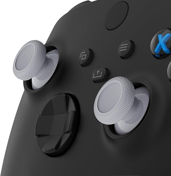 eXtremeRate Stick Analogique de Remplacement pour Xbox Series X/S, Joystick pour Xbox One Standard/X/S/Elite Manette, Thumbstick Customisé, Gris - 3