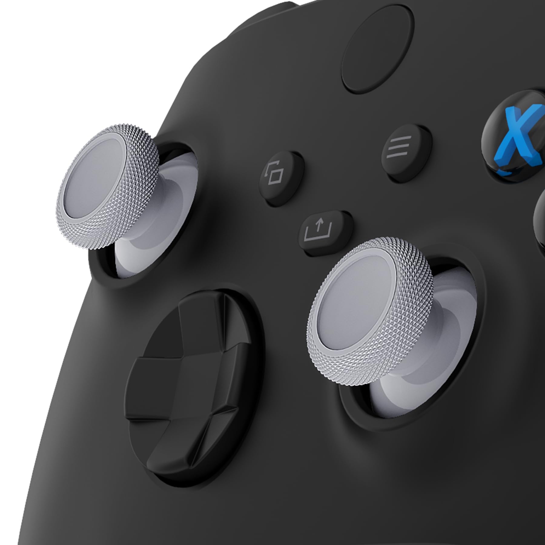 eXtremeRate Stick Analogique de Remplacement pour Xbox Series X/S, Joystick pour Xbox One Standard/X/S/Elite Manette, Thumbstick Customisé, Gris - 3