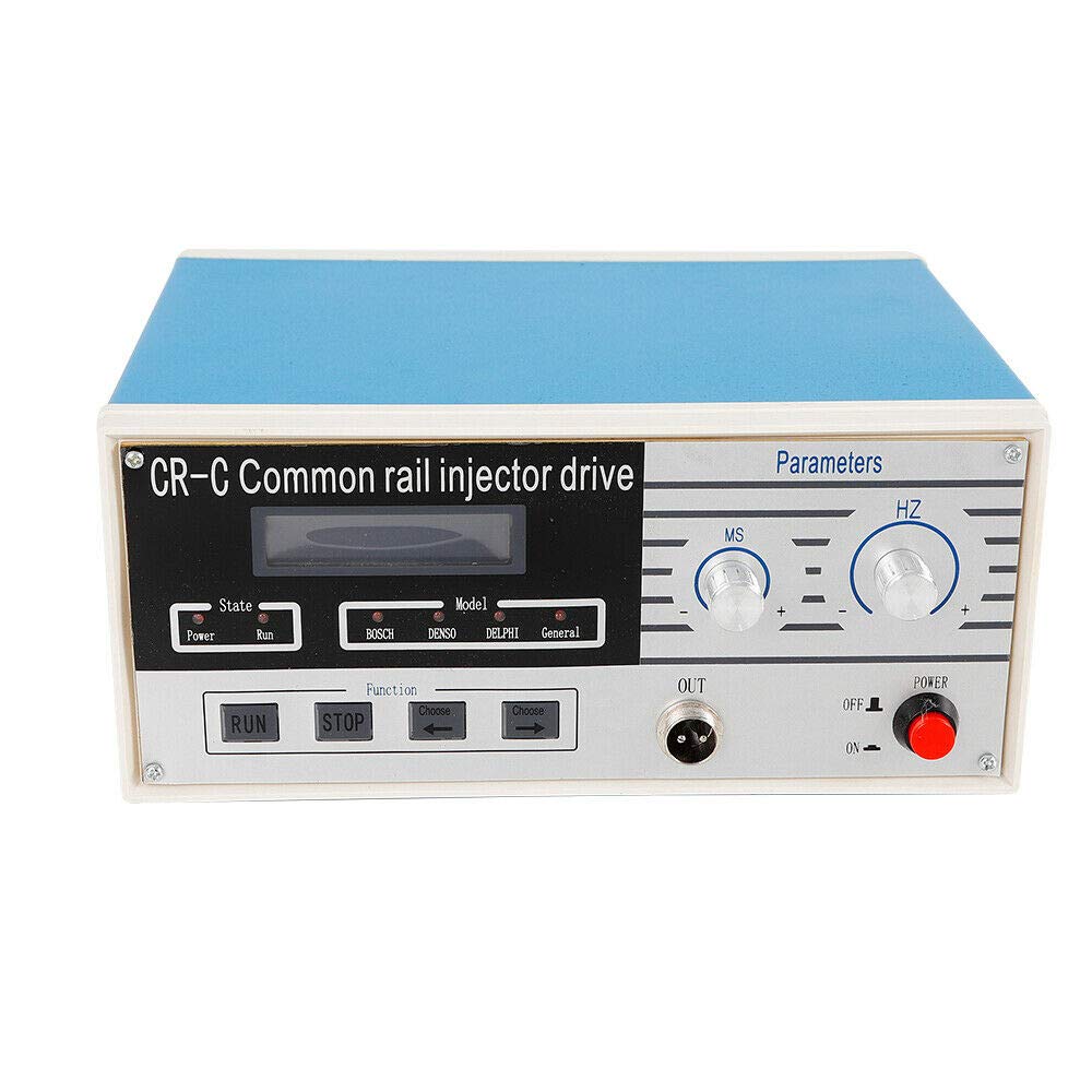 CR-C Tester Iniettore Rampa Comune Multifunzione Riparazione Iniettore Carburante Schermo LCD Diesel Common Rail Injector Tester